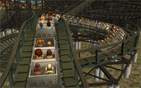 Thumbnail Image 03 - Coasters, Rides, & Attractions - Coaster: My RCT1 Woodie