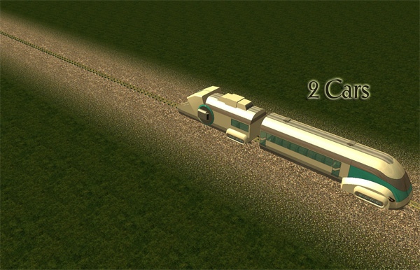 Slide 01, Showcase! Winter 2018: Weber's Mag-Lev Slider - Weber's Mag-Lev CTR Displayed With One Car